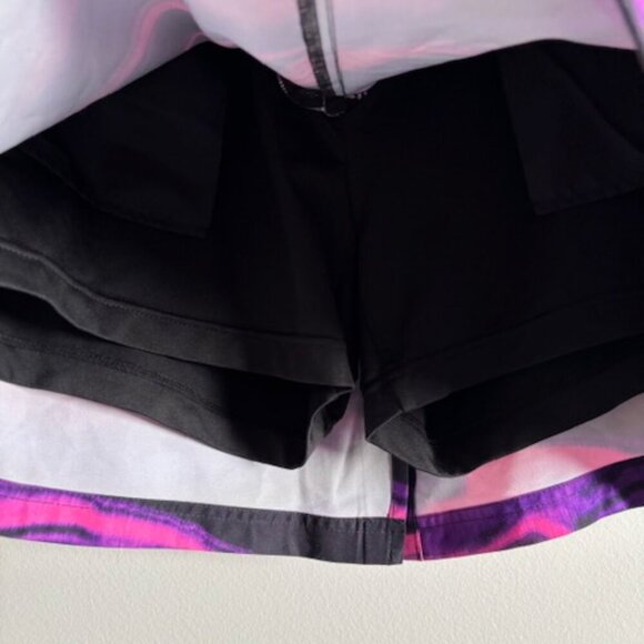 Slazenger Golf Marble Print Skort Purple Power size 6 - Picture 4 of 5